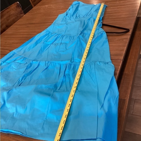 Lilly Pulitzer Lucilyn One Shoulder Maxi Dress NWT 14 tangier teal - Picture 8 of 11